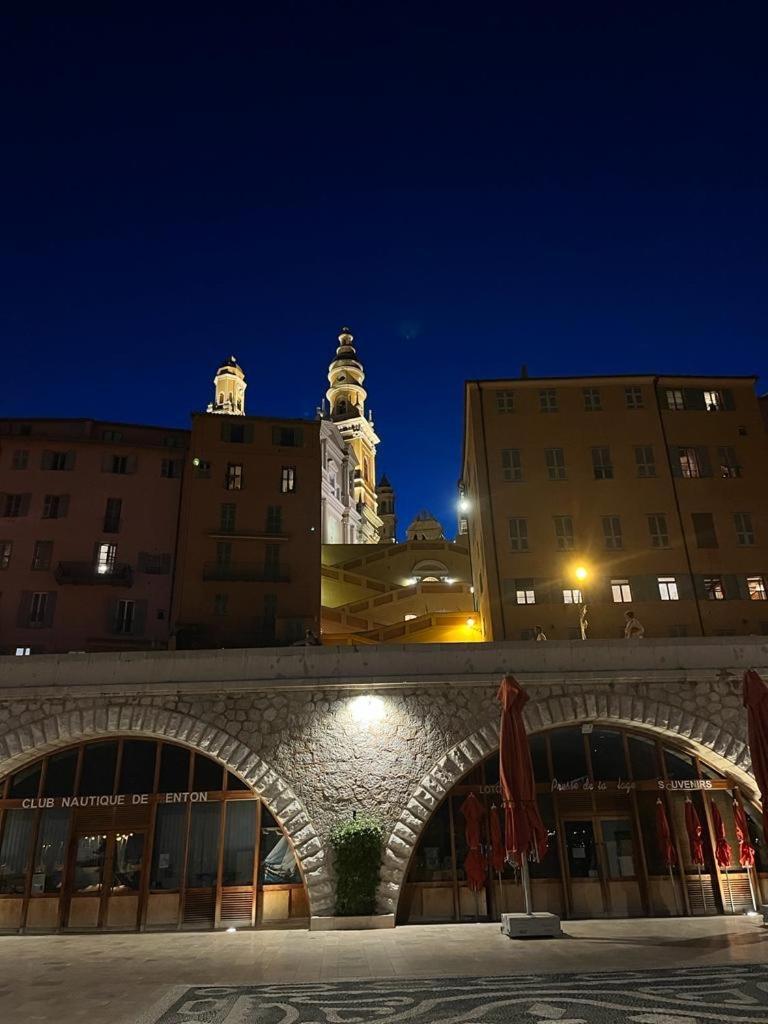 Charmante 3 Zimmer, Stadtwohnung Menton Dış mekan fotoğraf