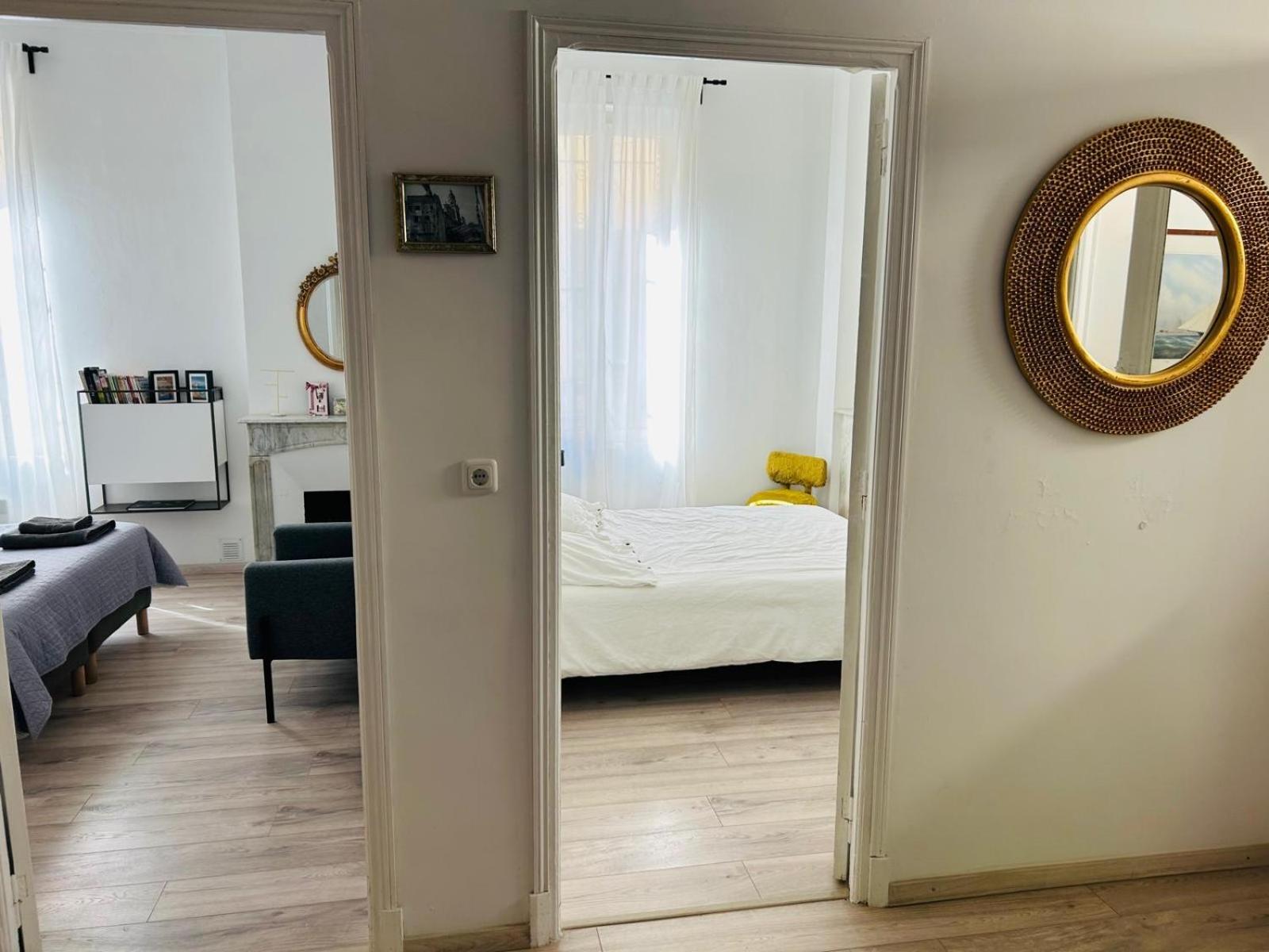 Charmante 3 Zimmer, Stadtwohnung Menton Dış mekan fotoğraf